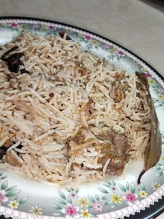 A picture of Mutton yakhni pulao.