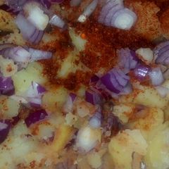 A picture of Spicy potatoes #festivedishcontestmombasa #Arabiccontest.