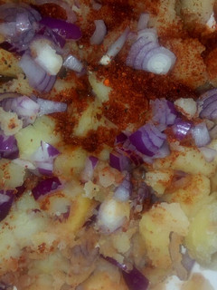 A picture of Spicy potatoes #festivedishcontestmombasa #Arabiccontest.