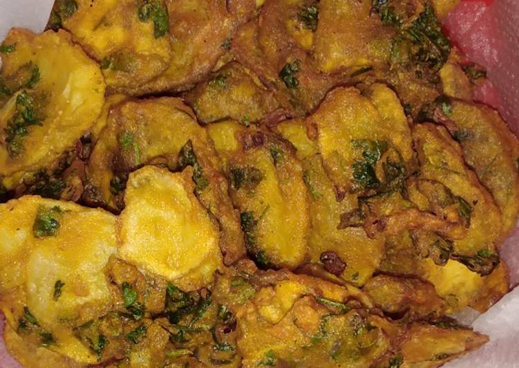 Easiest Way to Make Ultimate Hot spicy Potato bhajia#authormarathon