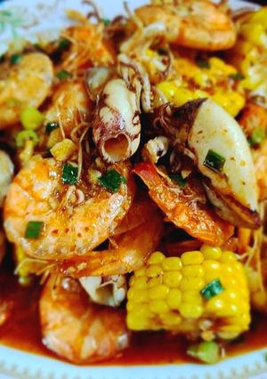 รูปของ กุ้งหมึกถัง