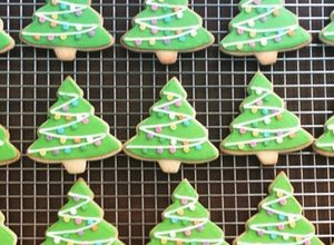 Una foto de Galletas de mantequilla navideñas