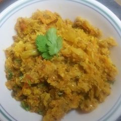 A picture of Gobhi Bharta.
