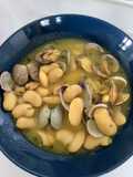 Fabes con Almejas