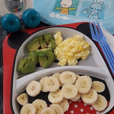 Desayuno Rico en Proteínas y Grasas Saludables (Apto +6m ?) Receta de  Anita Anota- Cookpad