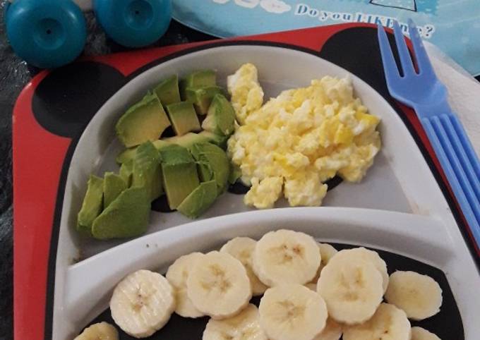 Desayuno Rico en Proteínas y Grasas Saludables (Apto +6m ?) Receta de  Anita Anota- Cookpad