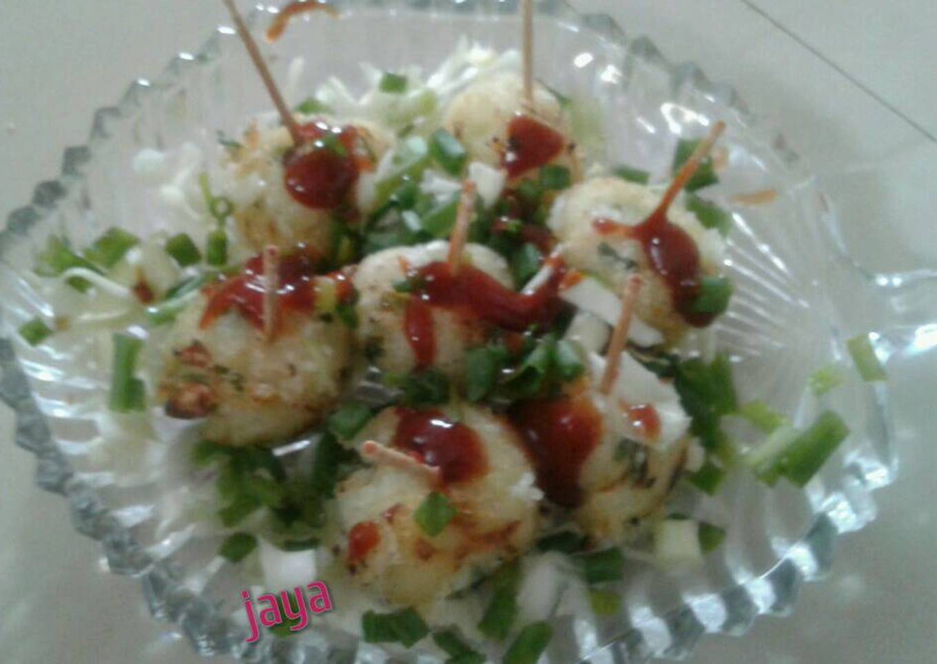 Leftover rice balls