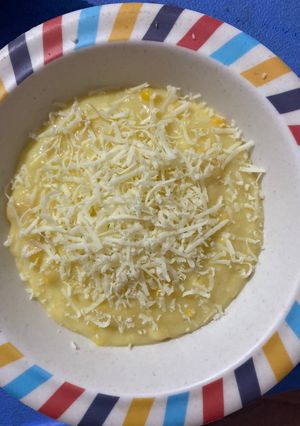 Foto resep Bubur Jagung Keju