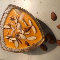 A picture of Sweet potato Pudding.