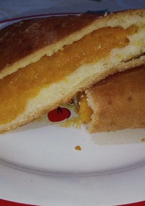 Φωτογραφία της συνταγής Τρίγωνα όλο γλύκα!!!! Με κολοκύθα!!!!!