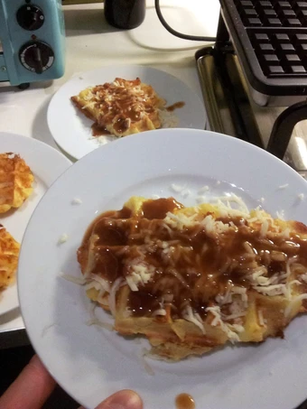 Recipe Potato Waffle Poutine the Delicious Perfect