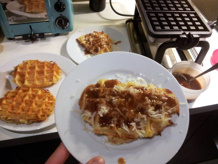 Recipe Potato Waffle Poutine the Delicious Perfect
