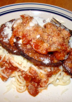A picture of taisen's fried eggplant.