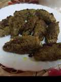 Mutton Seekh kebab in pan