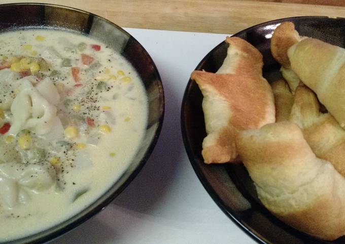 Step-by-Step Guide to Prepare Gordon Ramsay Tortellini Chowder