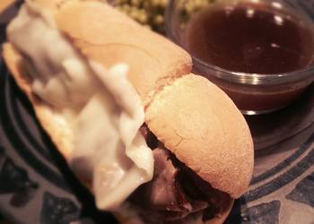 Easy Recipe French Dip Sandwiches Delicious Nutritious