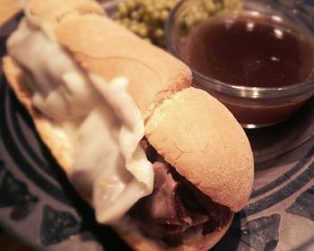 The New Way Cooking Recipe French Dip Sandwiches Yummy