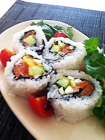 Easy Ways Prepare|Recipe} Basil-Flavored California Roll, Perfect