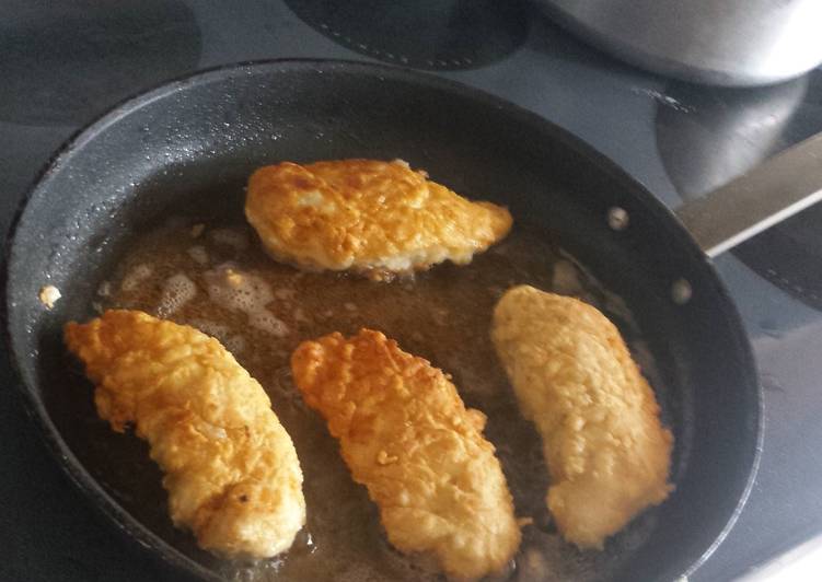 Recipe of Quick Delicious Pan-fried Chicken Breasts