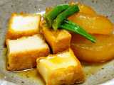 daikon tofu simmer