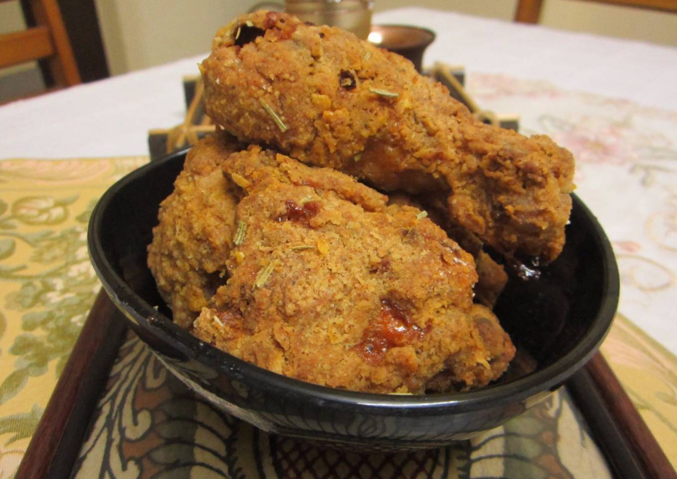 Kids’ Favorites Crispy Baked Crumb Chicken : Finger-licking Good!! :)