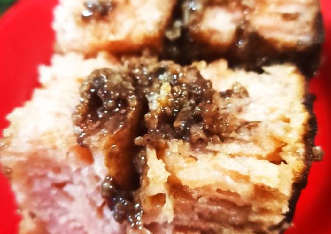 Resep Martabak manis pink teflon style Anti Gagal