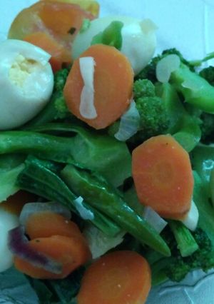 Foto resep Capcay telur puyuh