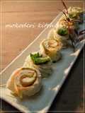 Chikuwa Mentaiko Shiso Rolls Squid Naruto-style Rolls