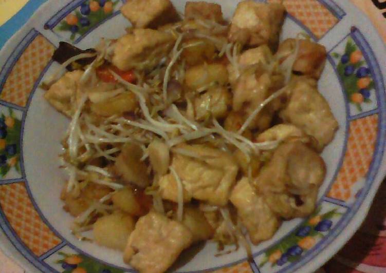 Tumis tahu kentang