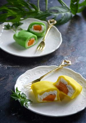 Foto resep Manggo pancake (home made)