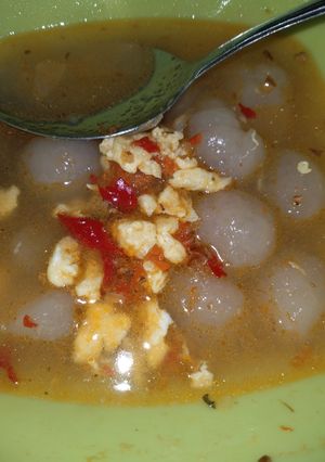 Foto resep Cilok kuah pedas part 2