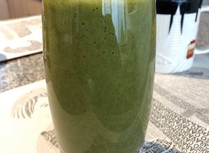 Una foto de Shake de pera