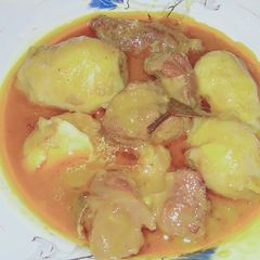A picture of Arbi ghost curry.