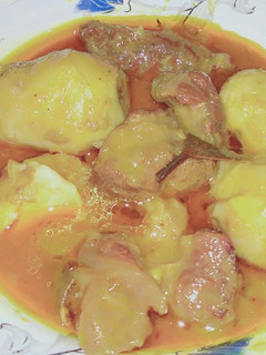 A picture of Arbi ghost curry.