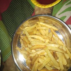 A picture of French fries.