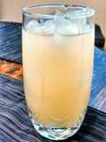 Homemade ginger ale