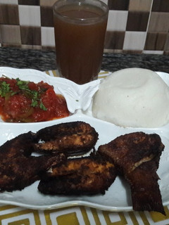 A picture of Fried Fish#Fish+3ingredients Challenge.
