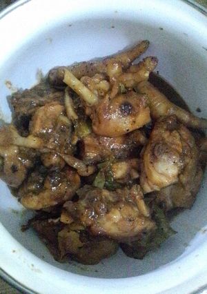 Foto resep Rica ayam lada hitam pedes nampol(#postingan rame2 ayam)