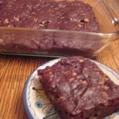 A picture of Delicious Brownies Even Without Eggs and Dairy.