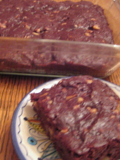 A picture of Delicious Brownies Even Without Eggs and Dairy.