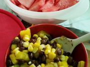 A picture of tuna corn salad