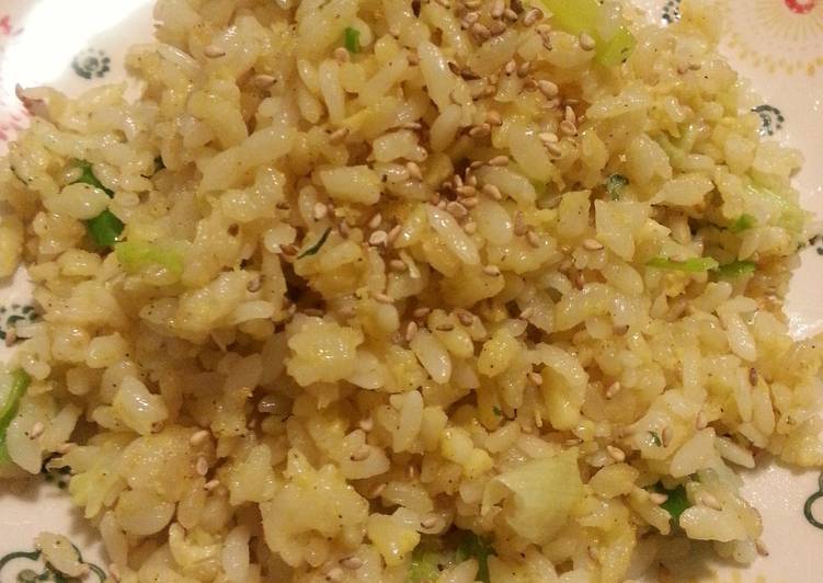 5 min Egg Stir fried Rice