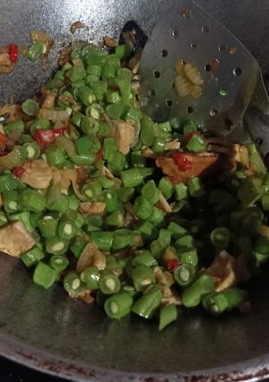 Foto resep Oseng buncis tempe