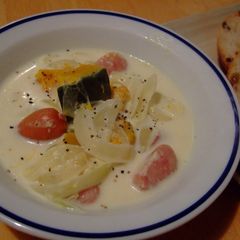 A picture of Easy Kabocha Milk Soup.