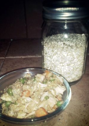 A picture of Quinoa "Fried" Rice.
