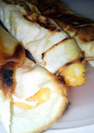 A picture of Alternative potato and cheese taquitos.