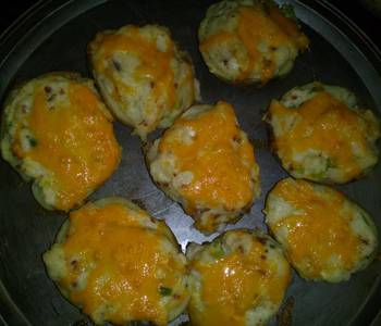 Easy Recipe Twice baked potatos Delicious Nutritious