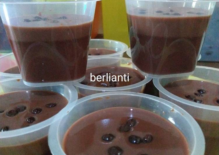 Cara bikin Choco Vla Puding  Cepat