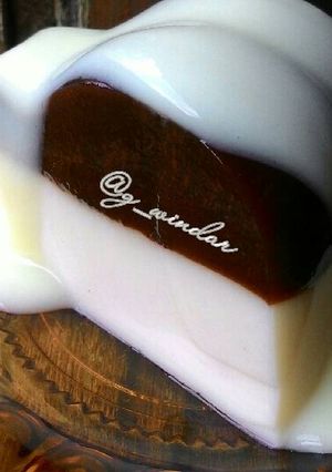 Foto resep Puding coklat susu