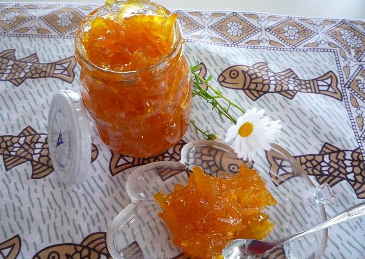 Easiest Way to Prepare Perfect Natsumikan Tangerine Marmalade